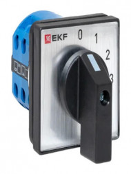 Переключатель кулачковый ПК-1-121 10А 1P «0-1-2-3» EKF PROxima Переключатель кулачковый ПК-1-121 10А 1P «0-1-2-3» EKF PROxima