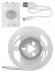 Умная подсветка SMD2835-30LED/m-IP20-5В-2,4Вт-6000К(1 м),датчик движ.и освещ.,акк. Li-Ion1100мАч TDM