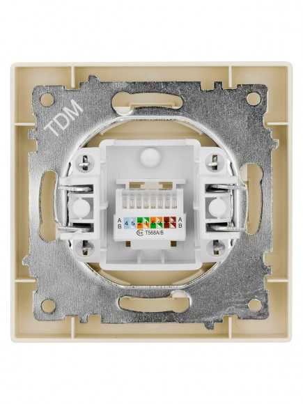 Розетка компьютерная RJ45 сл. кость "Сенеж" TDM
