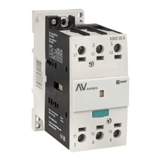 Контактор КМЭ 50А 400В АС EKF AVERES Контактор КМЭ 50А 400В АС EKF AVERES