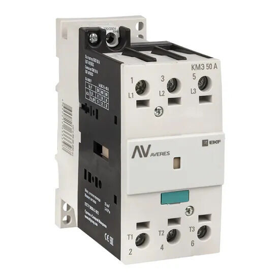 Контактор КМЭ 50А 400В АС EKF AVERES Контактор КМЭ 50А 400В АС EKF AVERES