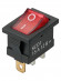 Выключатель клавишный KCD1-101N 12В AC/DC, 1P, 15А, (3с), ON-OFF, черный корпус, красная клавиша с LED подсветкой, Mini TDM Выключатель клавишный KCD1-101N 12В AC/DC, 1P, 15А, (3с), ON-OFF, черный корпус, красная клавиша с LED подсветкой, Mini TDM