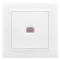 Минск Розетка RJ-45 1-местная СП белая EKF Basic