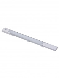 Светильник LED400х37 линейный, 2,5 Вт, акк.Li-Pol 900 mAh, датчик движ. и освещ, USB, TDM
