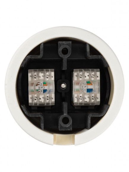 Розетка двойная компьютерная RJ45 сл. кость «Болонь» TDM Розетка двойная компьютерная RJ45 сл. кость «Болонь» TDM