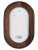 Светильник НПБ1201 венге овал 100Вт IP54 TDM