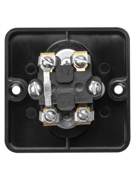 Пост кнопочный ПКЕ 612 У2, красная и черная кнопки, IP40 TDM