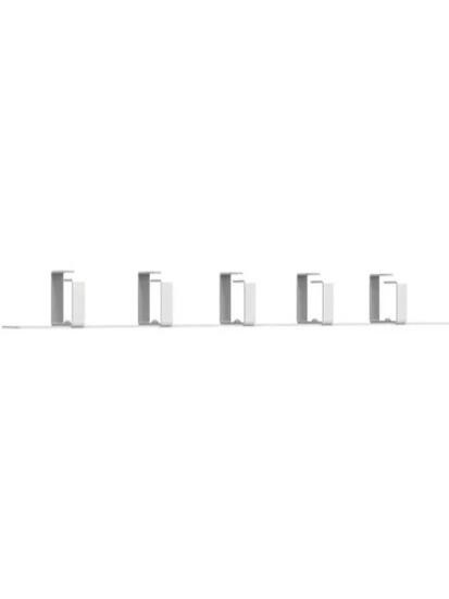 Кабельный органайзер 1U, 5 колец серия EKF PROxima