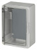 Бокс пластиковый ЩМП-0-2, прозр. крышка, ABS, IP65, от -45 до +75 °С, навесной, (330x250x140) TDM