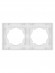 Рамка 2-х постовая белая "Сенеж" TDM Рамка 2-х постовая белая "Сенеж" TDM