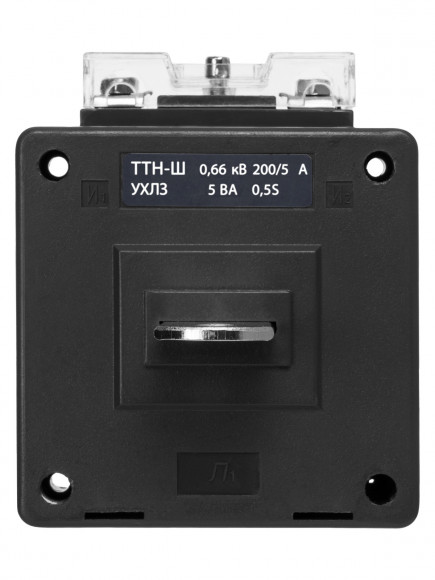 Трансформатор тока измерительный с шиной ТТН-Ш 200/5- 5VA/0,5S-Р TDM