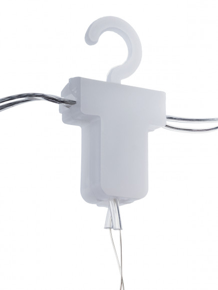 Гирлянда светодиодная "Роса - занавес" 2х2 м, 200LED, белый, ПДУ, USB, IP20, TDM