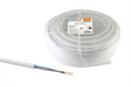 Провод ПВСмб 2х1,5 (5м), белый Народный Провод ПВСмб 2х1,5 (5м), белый Народный